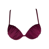 Super Push Up Ariel - Bordeaux Lycra