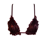 Triangolo Fru Fru Bordeaux - Paillettes