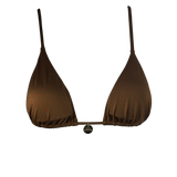 Triangolo Imbottito Satin - Choco