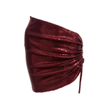 Skirt Coulisse Bordeaux - Paillettes