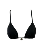 Triangolo Imbottito Satin - Black