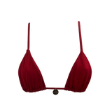 Triangolo Minikini - Satin Red