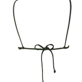 Triangolo Imbottito - Glitter Verde Militare