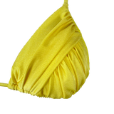 Triangolo Alessia - Yellow Microfibra