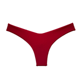 Brasiliana Satin 'V'- RED PASSION